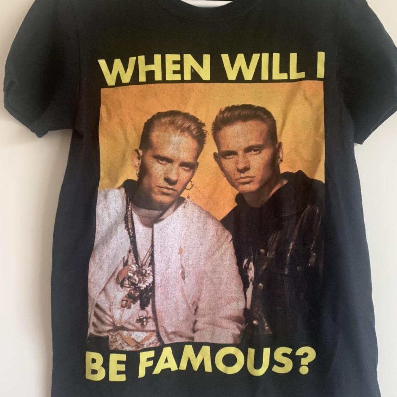 80S VINTAGE bros band T-shirt when will I be - Depop