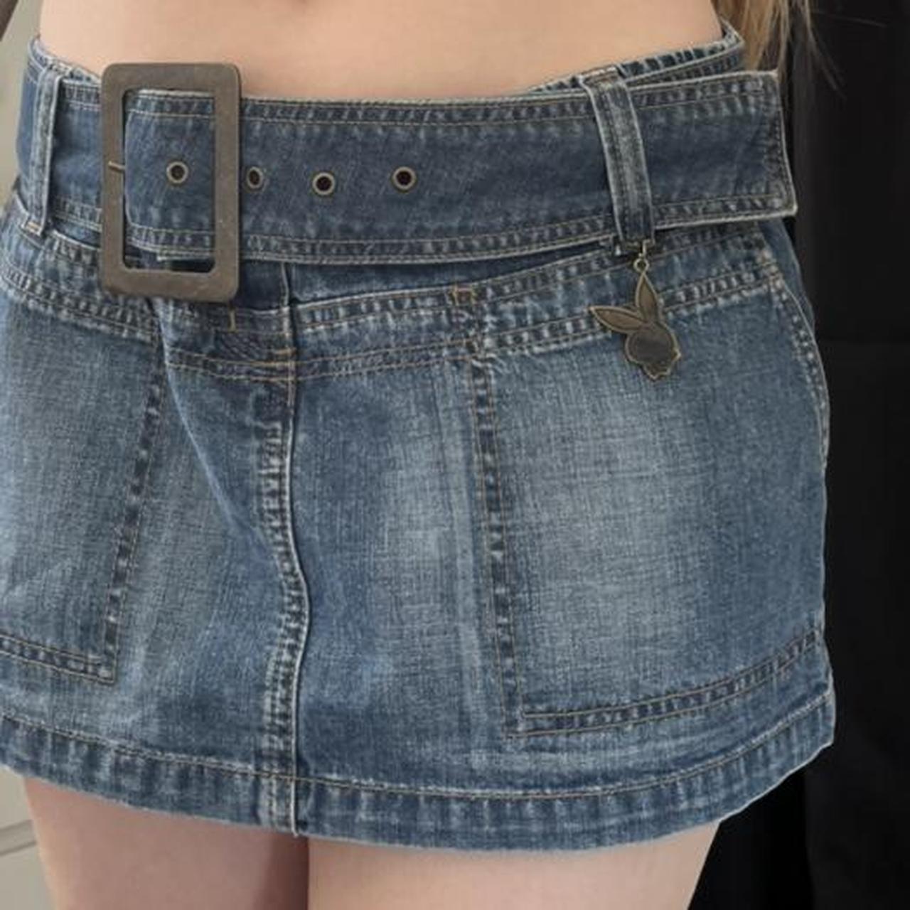 Playboy Denim Skirt