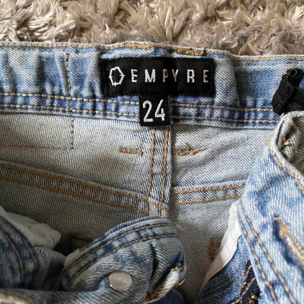 Youth size 24 denim pant by Empyre brand. Pants have... Depop