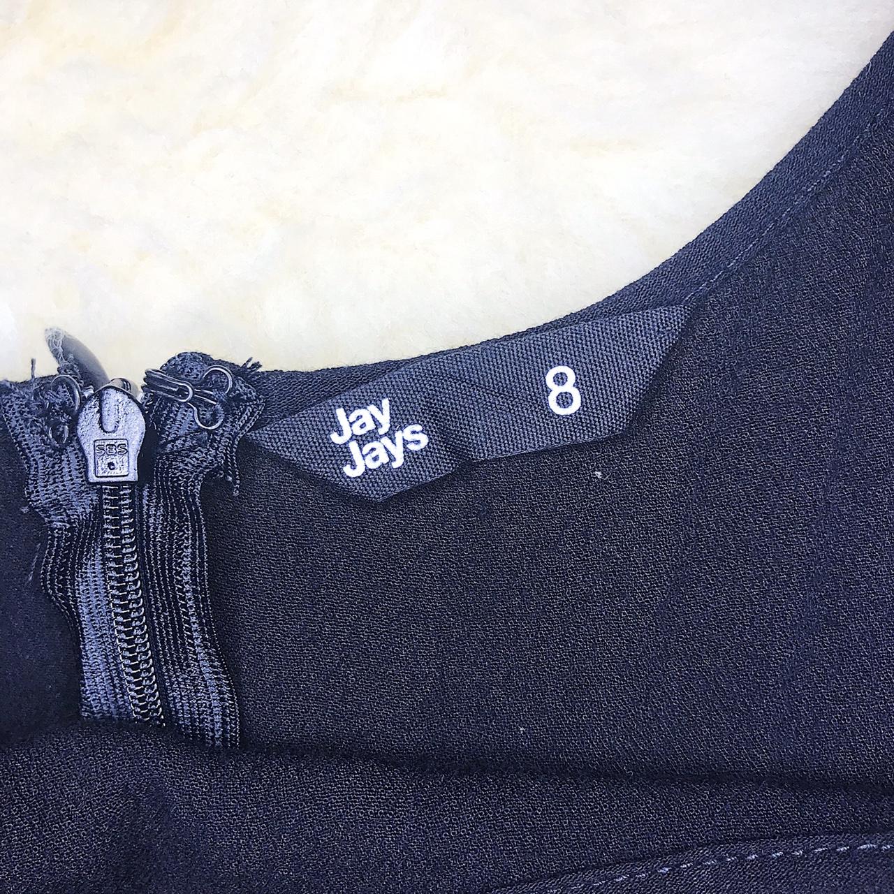 Jay Jays Cute Black Dress Size 8 Bought from Jay... - Depop