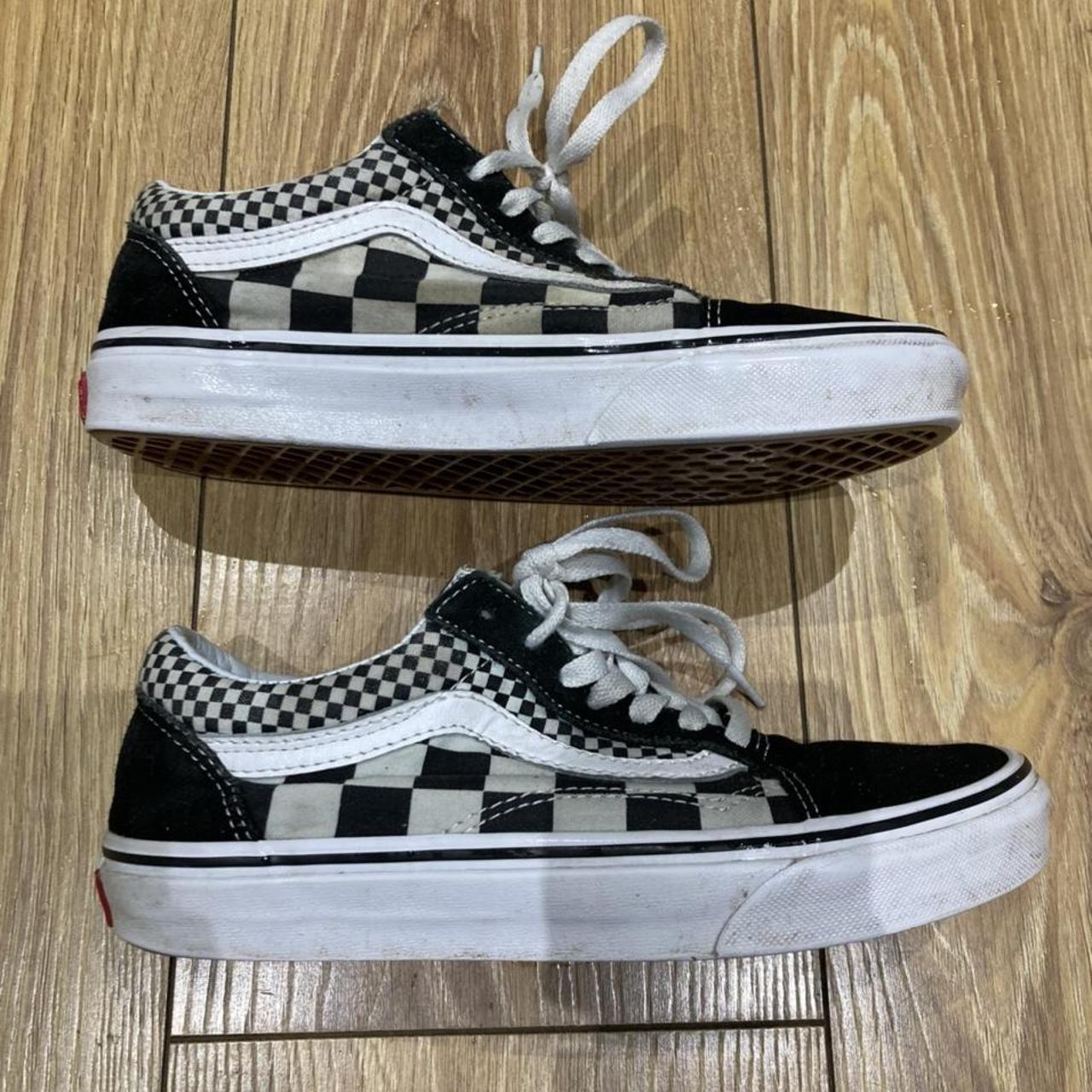 Vans Check Shoes UK Size 5 Worn, so have a few... - Depop