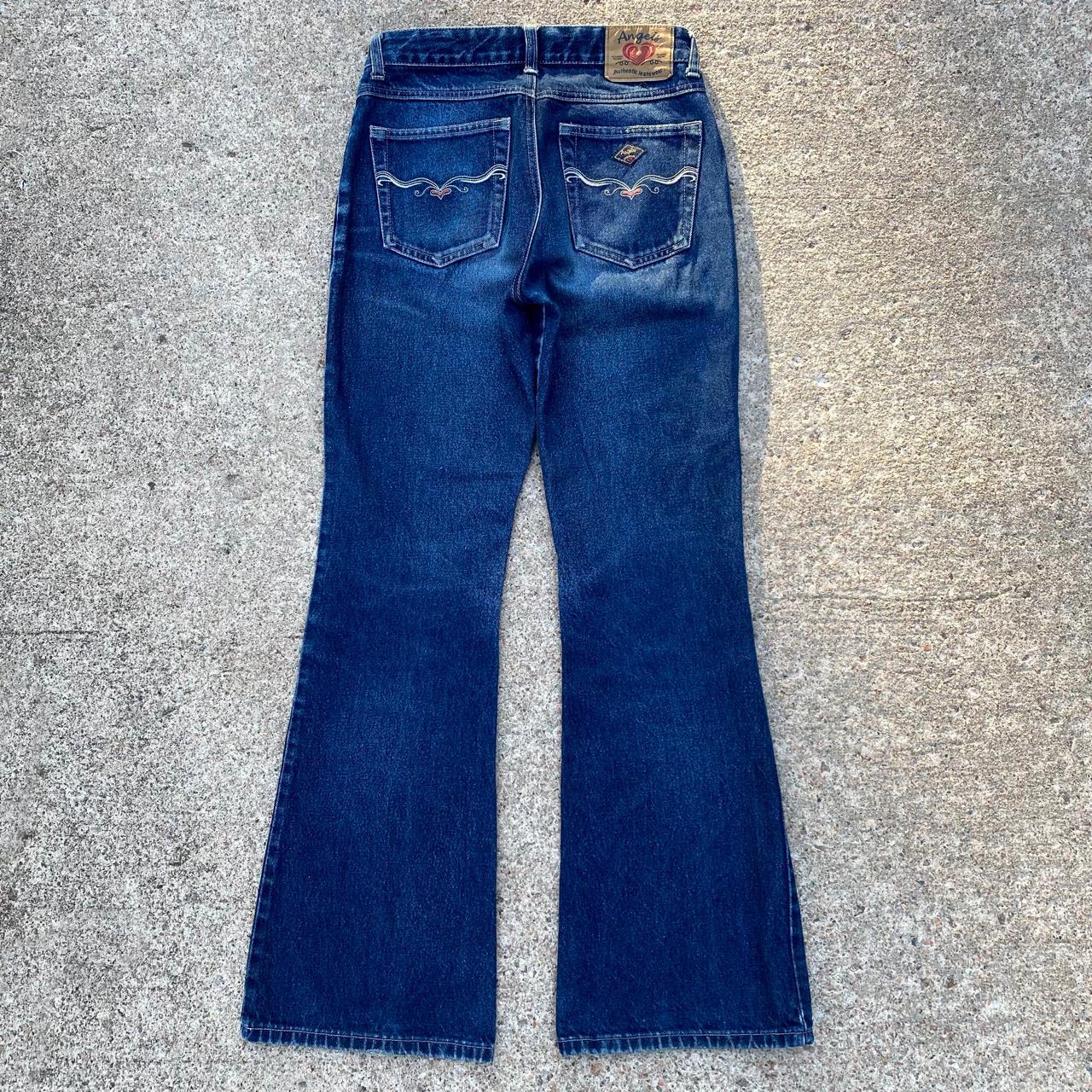 Angels Women's Blue Jeans | Depop