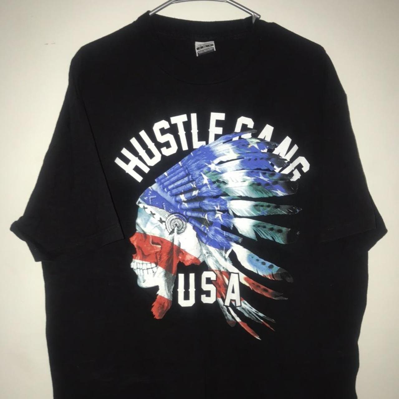 Hustle Gang T Shirt Size XL Black - Depop