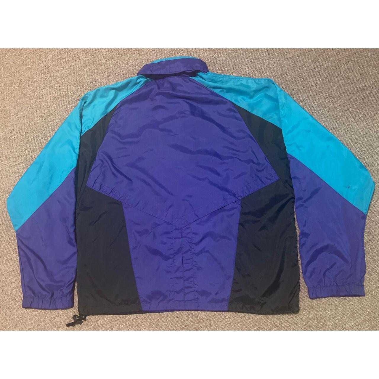 Nike Men's Purple and Blue Jacket | Depop