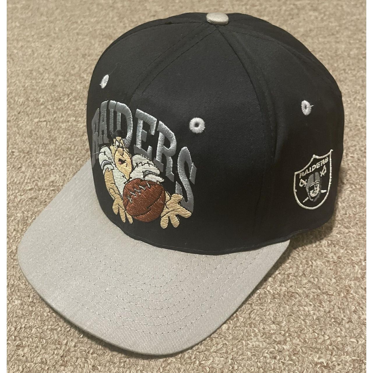 Vintage Las Vegas Oakland Raiders Strapback - Depop