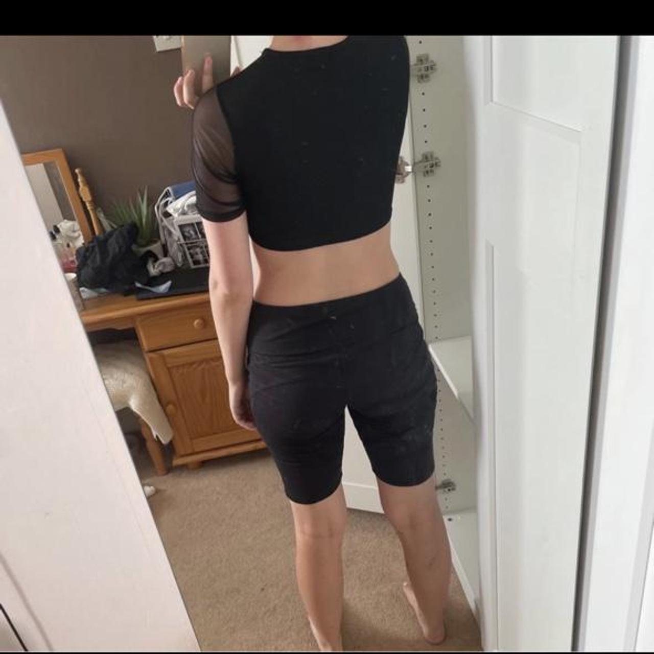 Crop top, Pretty little thing. Size 10. Worn once to... Depop