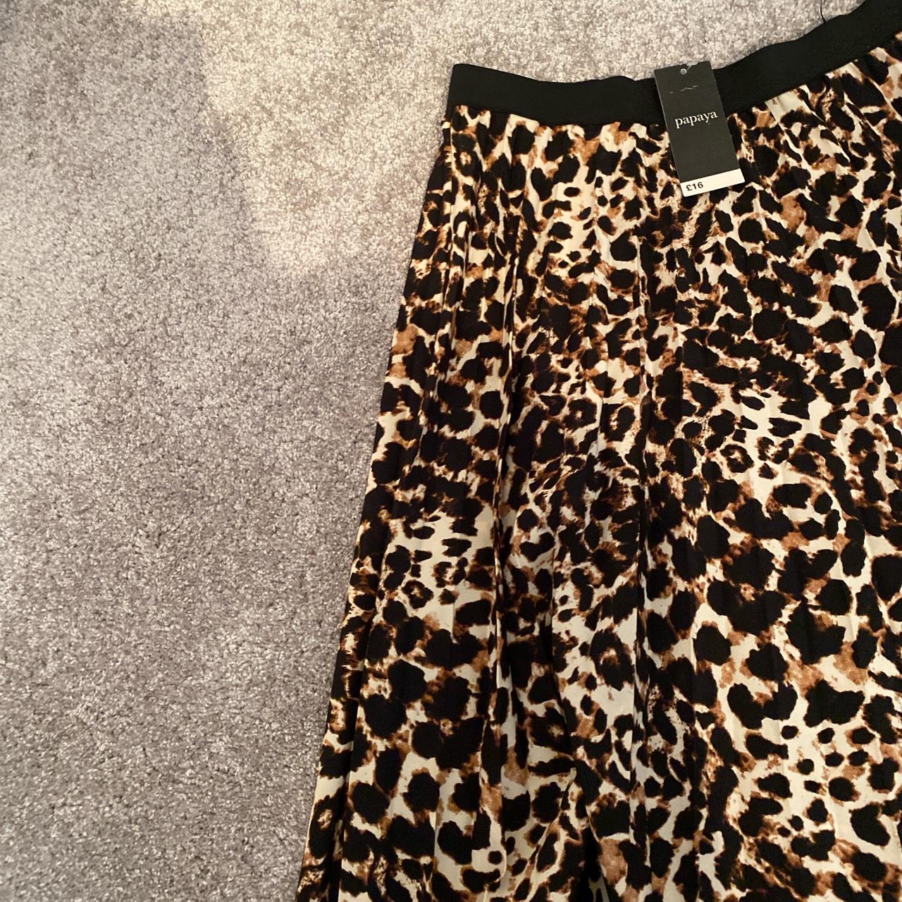 Animal print skirt clearance matalan