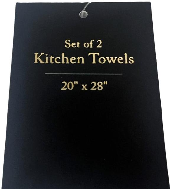 Cynthia Rowley Set of 2 Halloween Kitchen Towels - Depop