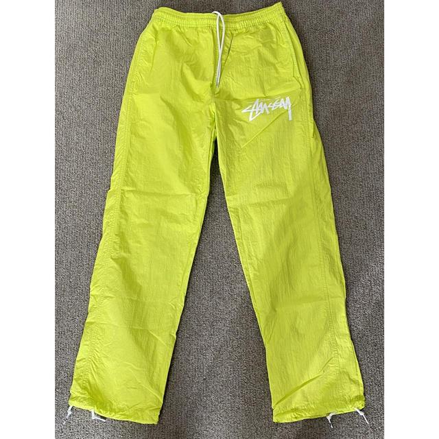 Stussy x Nike Beach Pant Lime Green Color Unisex... - Stüssy