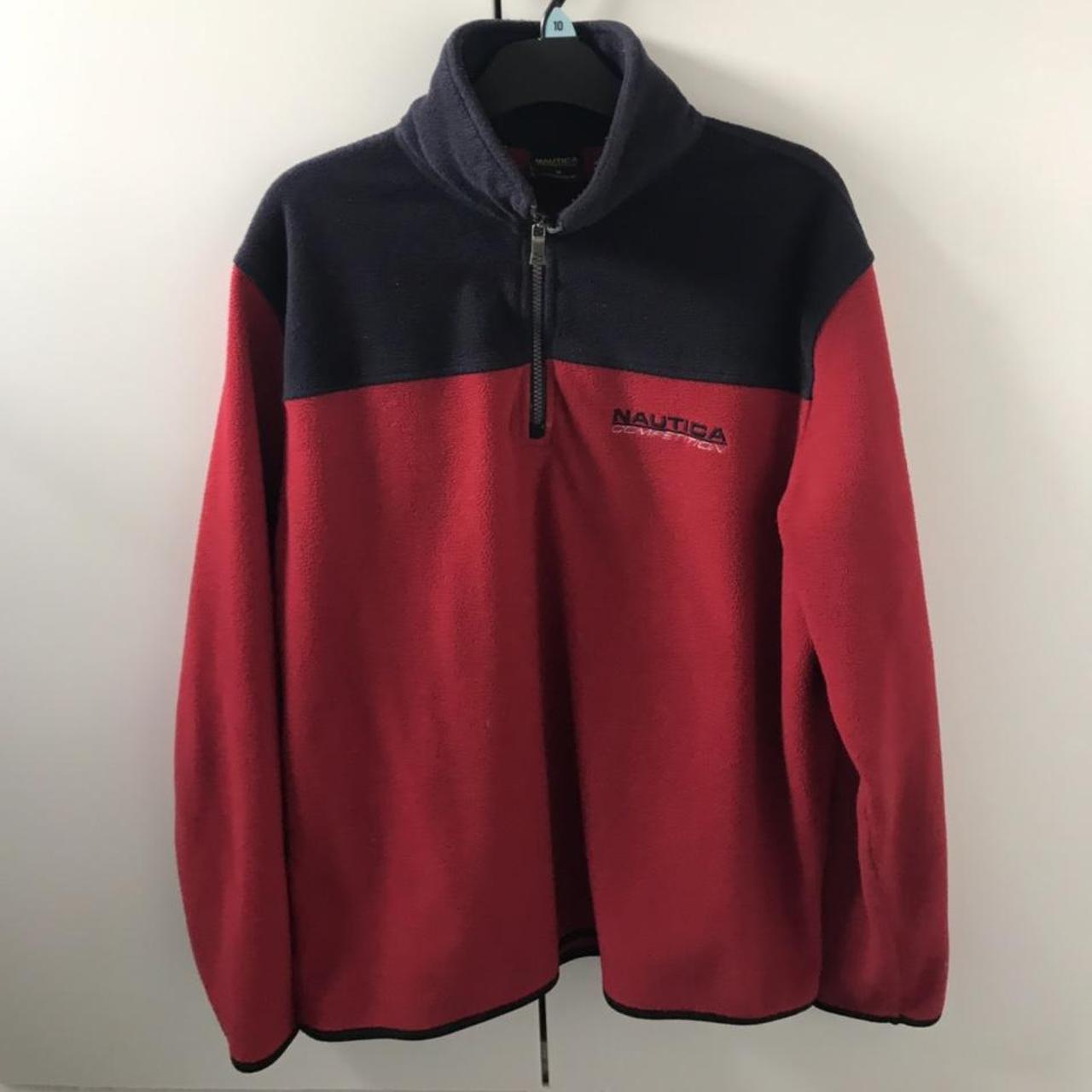 Nautica quarter zip fleece Size : M #nautica... - Depop