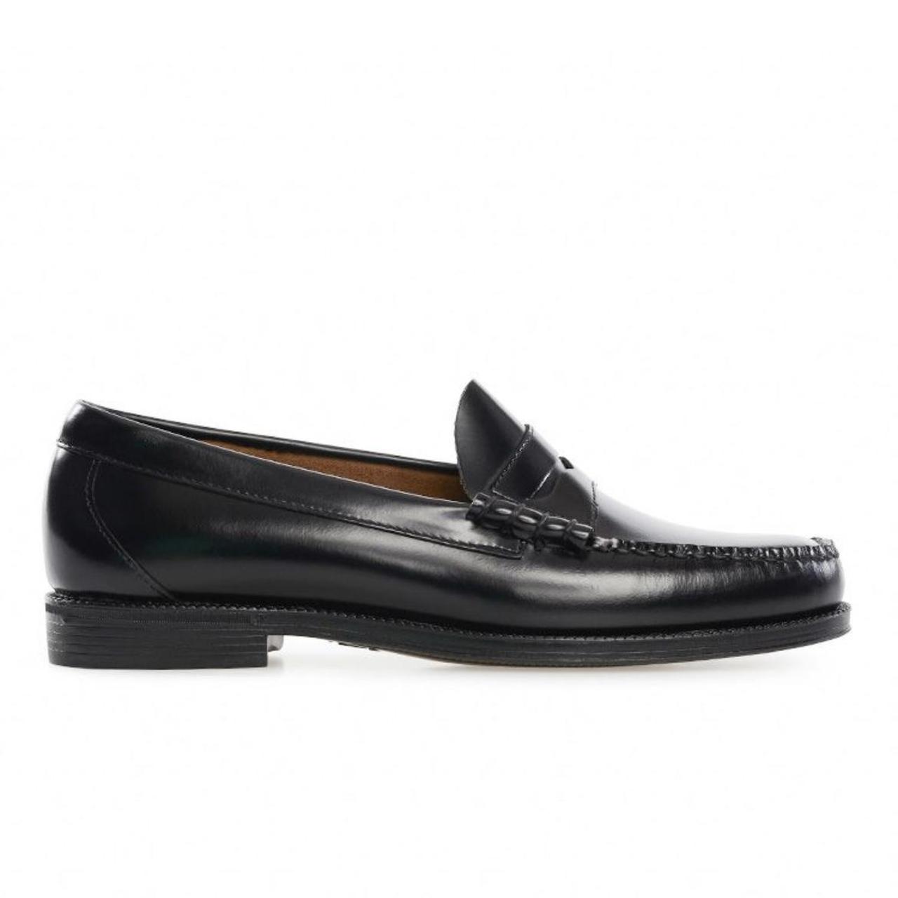 weejuns penny loafers black leather