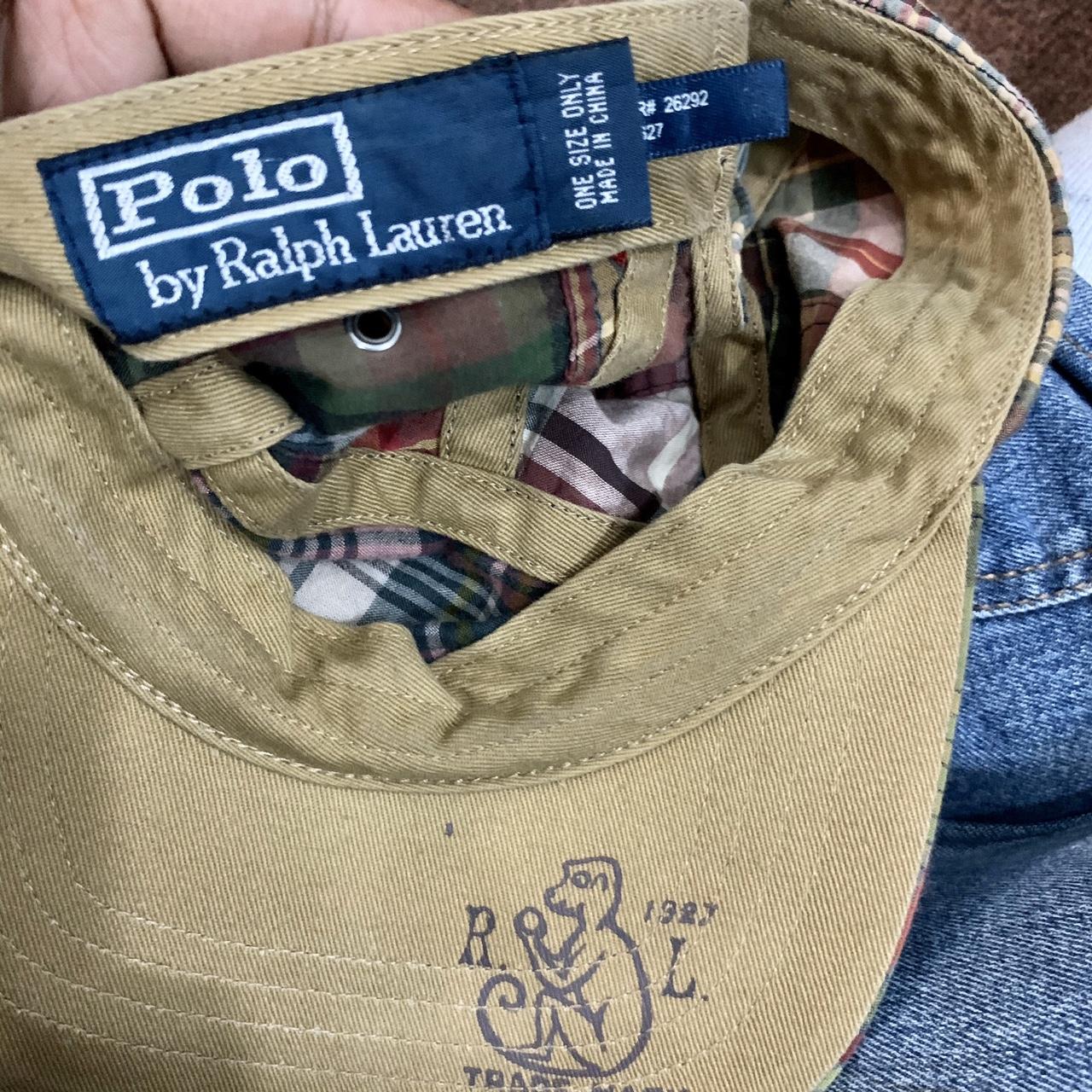 Vintage Polo Ralph Lauren Patchwork Plaid Cap,