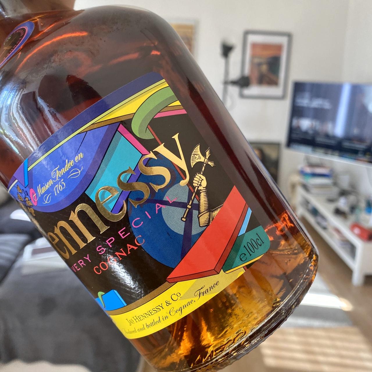 Hennessy x KAWS 100cl bottle Unopened limited... - Depop