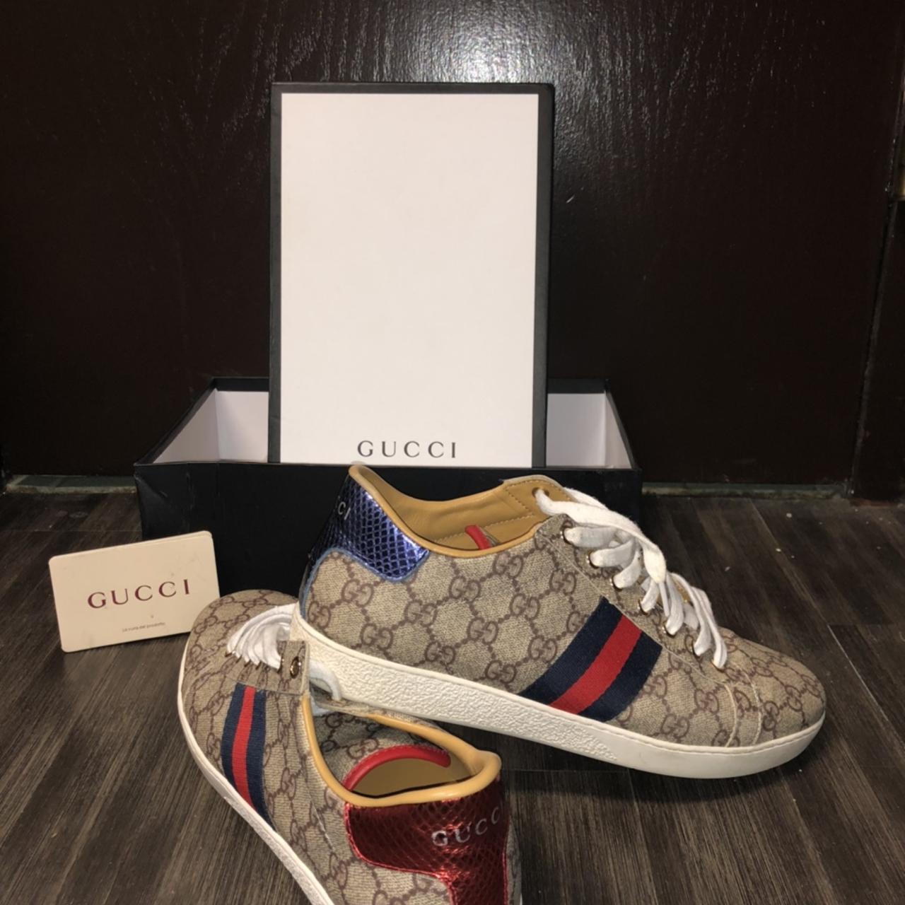 Worn deals gucci shoes