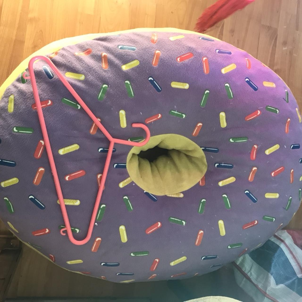 vry 90s style donut bean bag !! im moving out and... - Depop