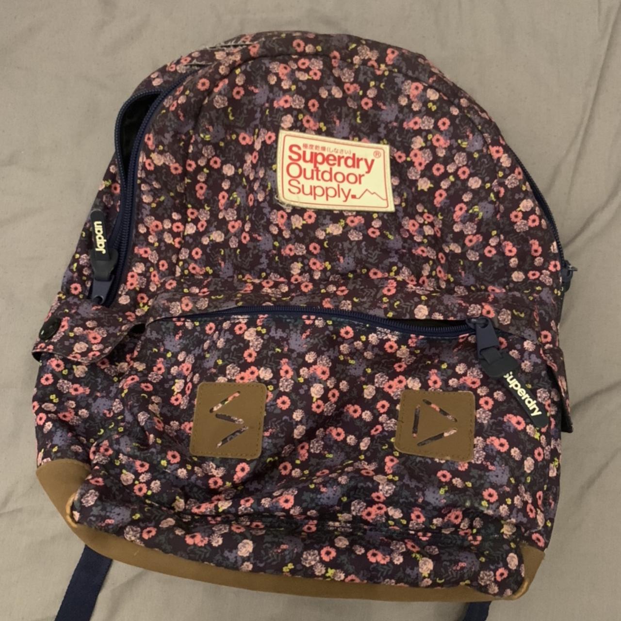 Superdry discount floral backpack