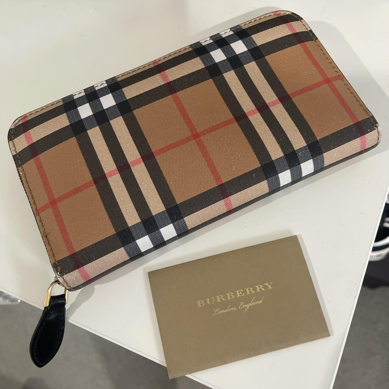 AUTHENTIC BURBERRY ZIPPER WALLET - RRP:... - Depop