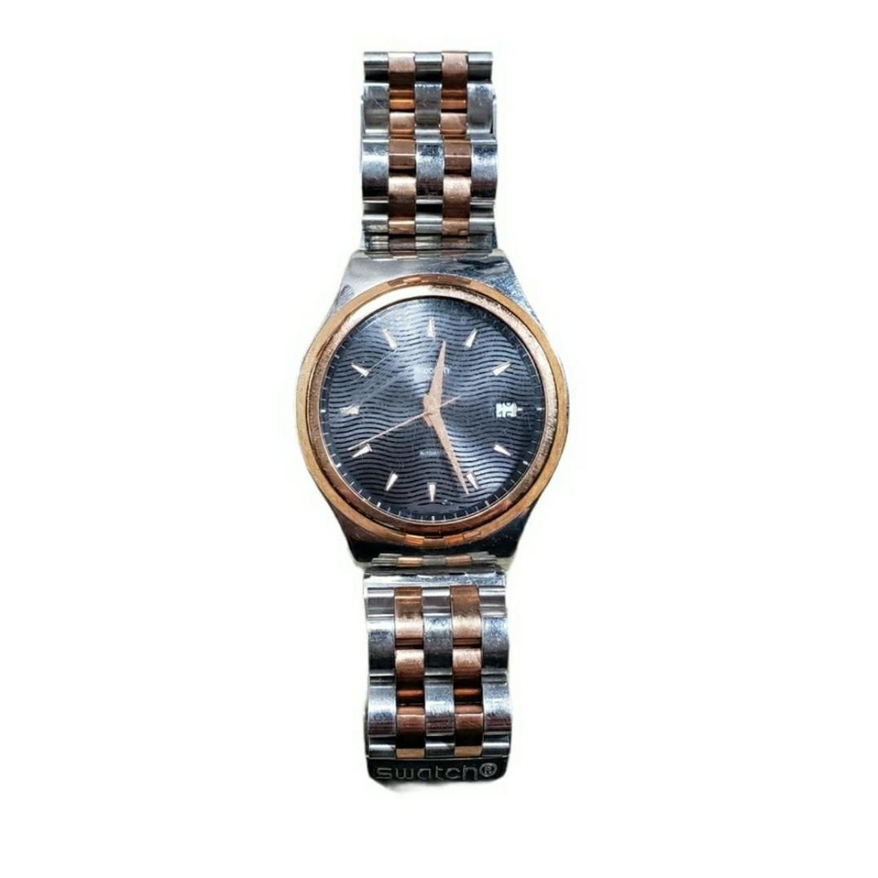 swatch irony rose gold