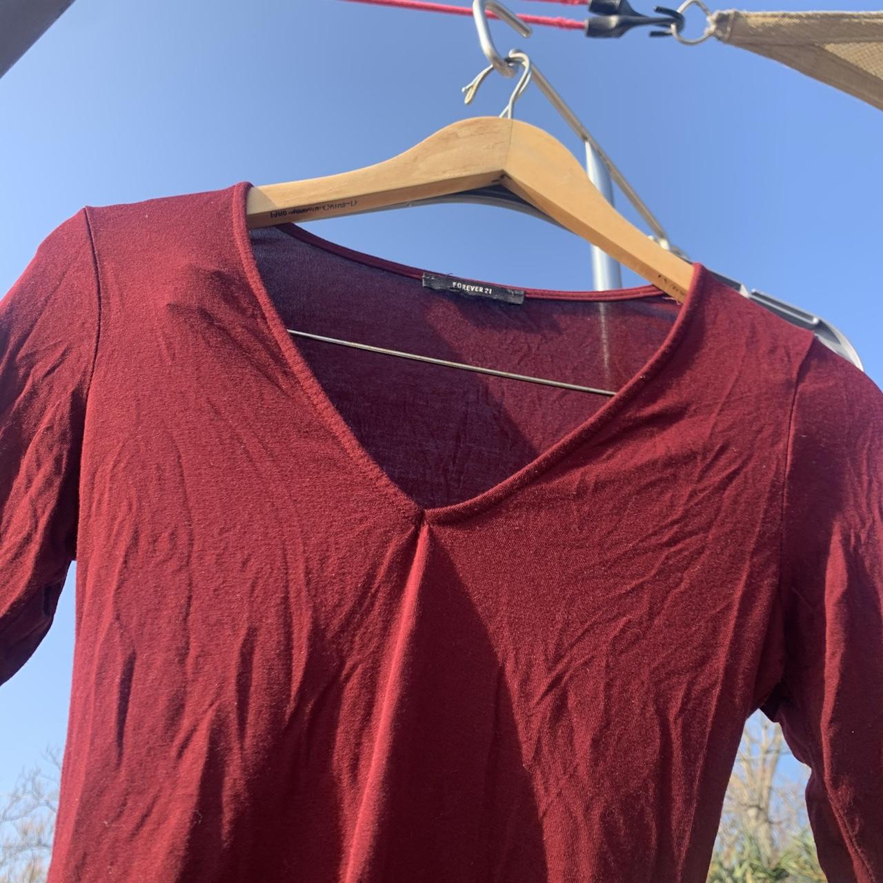 ️ Red Bodysuit ️ Red / burgundy bodysuit from... Depop