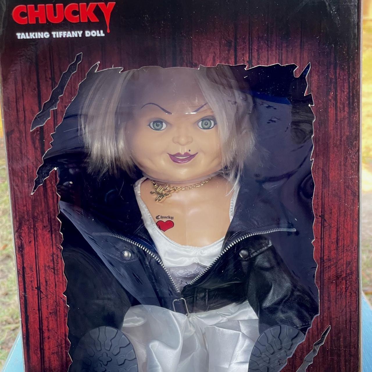 Talking Tiffany doll new in box. chucky tiffany. Depop