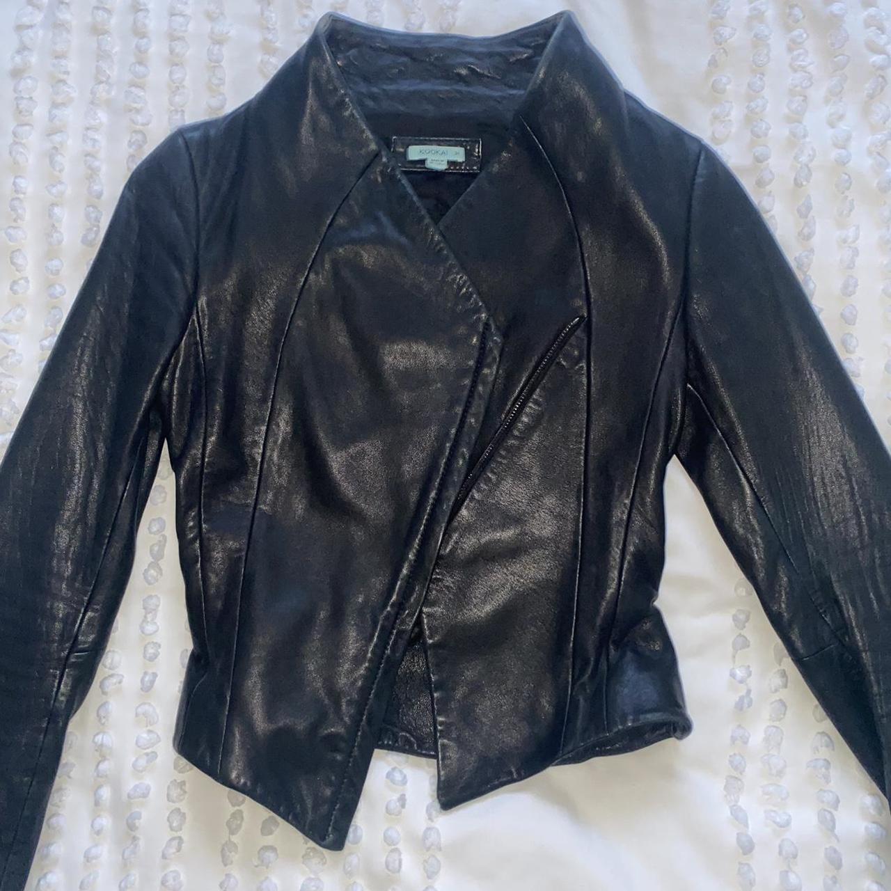 Kookai Lafayette Leather Jacket VINTAGE LEATHER JACKET KOOKAI