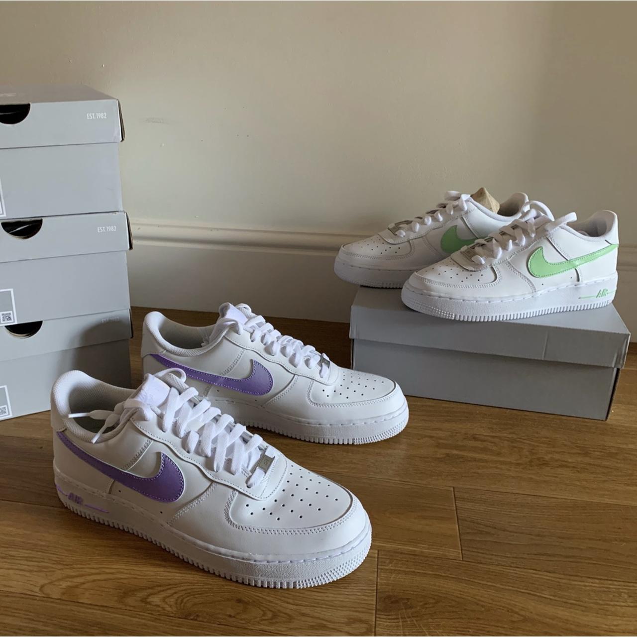 air force purple tick