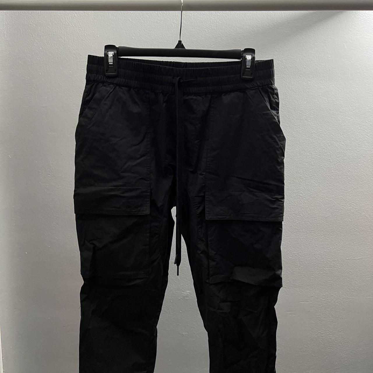 pacsun black cargo pants