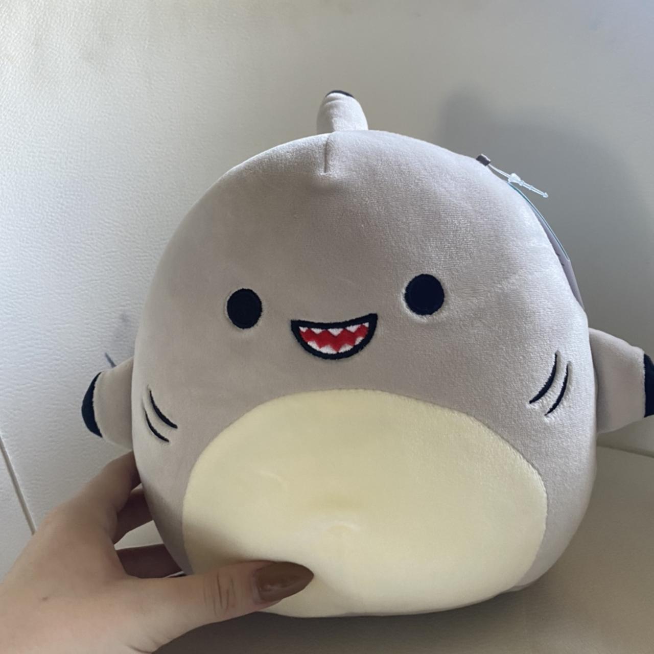 GORDON THE SHARK SQUISHMALLOW 🤎 I am only looking... - Depop