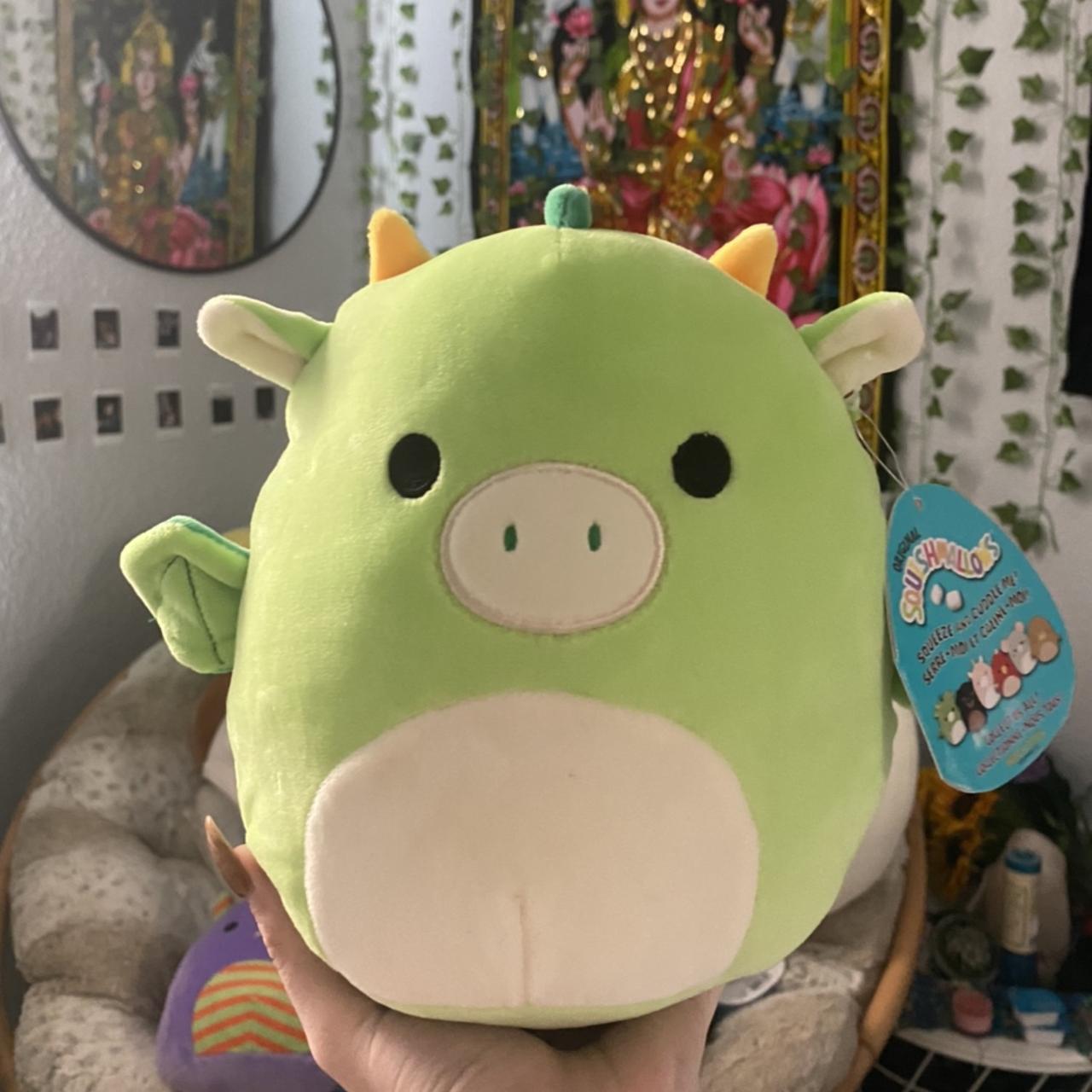 DEXTER THE DRAGON SQUISHMALLOW 🤎 only looking to... - Depop