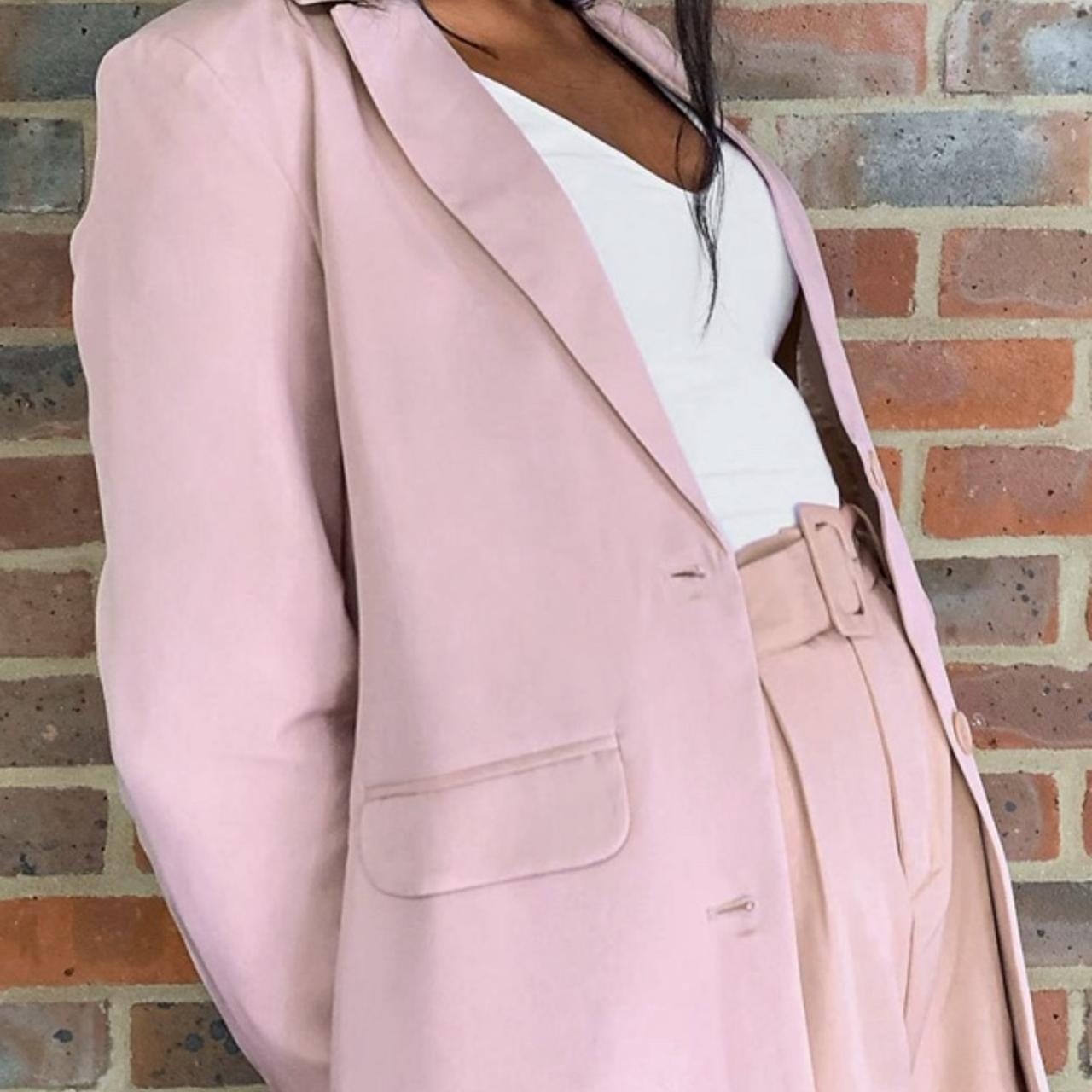 Heartbreak ASOS pink longline Worn