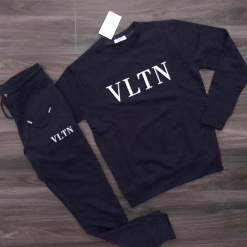Valentino tracksuit Blue and grey - Depop