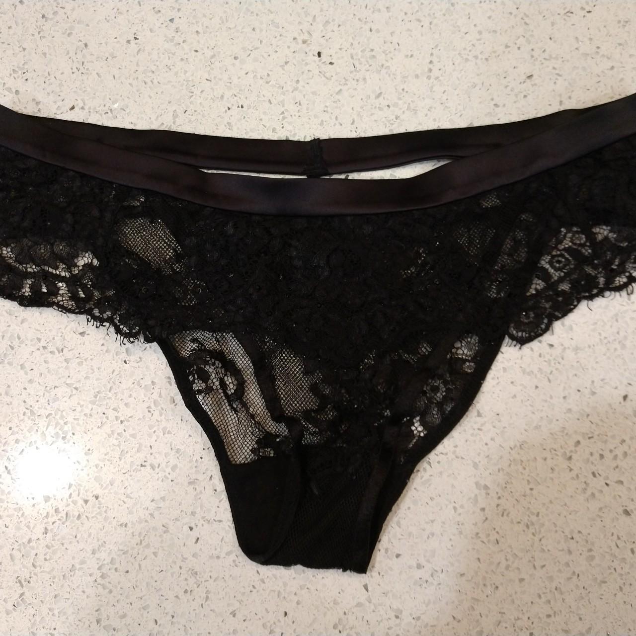 Honey Birdette Maria black brief size S. I ended up... - Depop