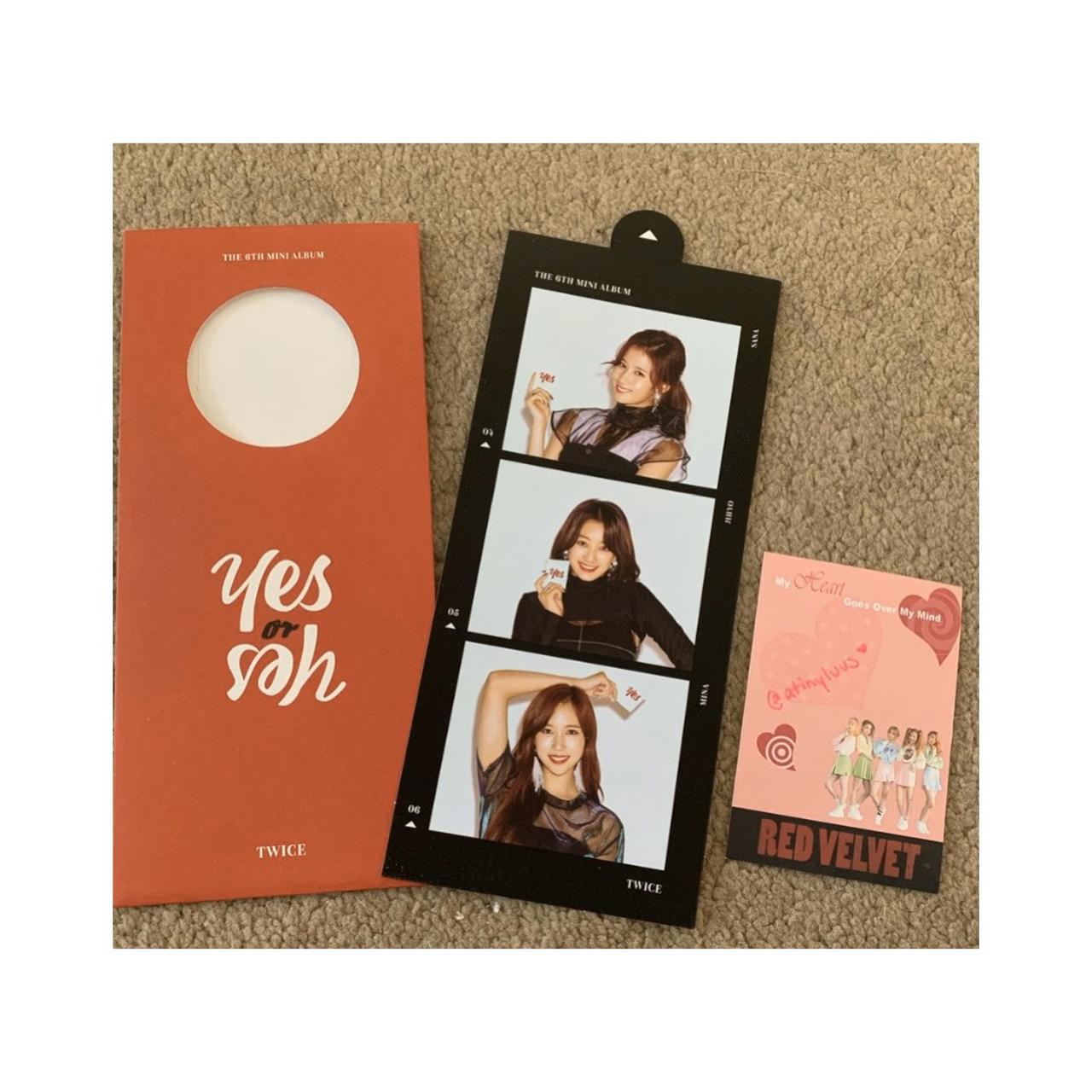 TWICE 'Yes or Yes' Album Dahyun CD Momo, Jihyo, and... - Depop