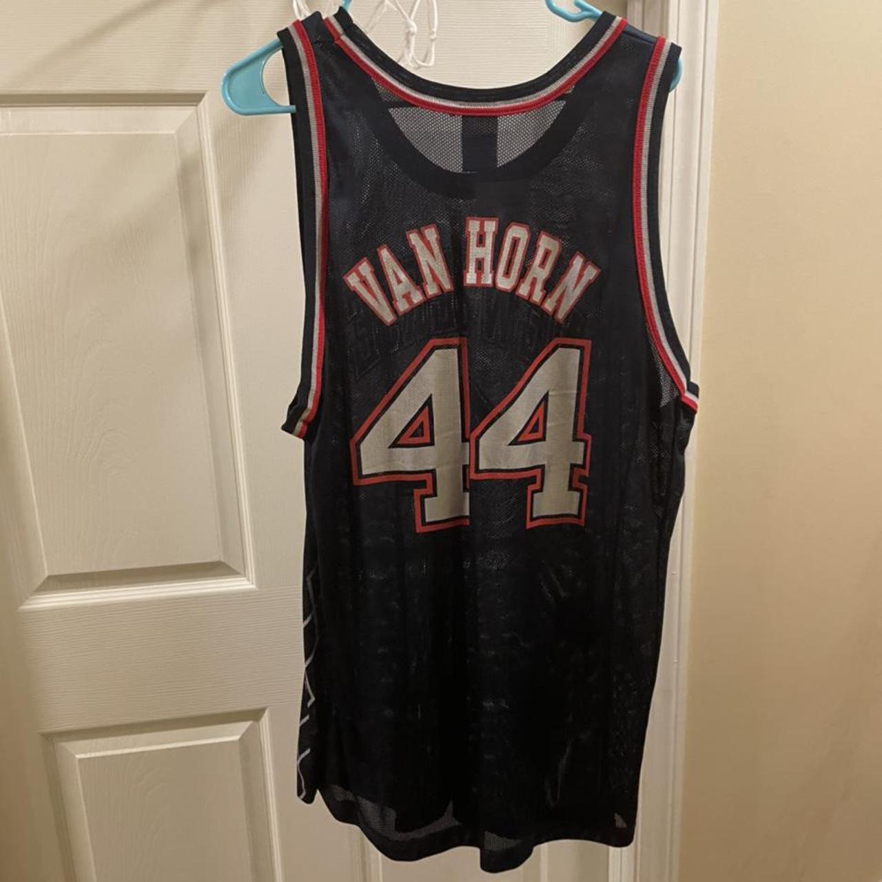 Nba Authentic Keith Van Horn Champion New Jersey Nets Jersey Sz 48