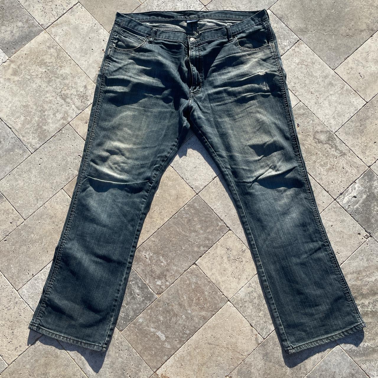 vintage wrangler baggy jeans size 40 X 34 #Vintage... - Depop