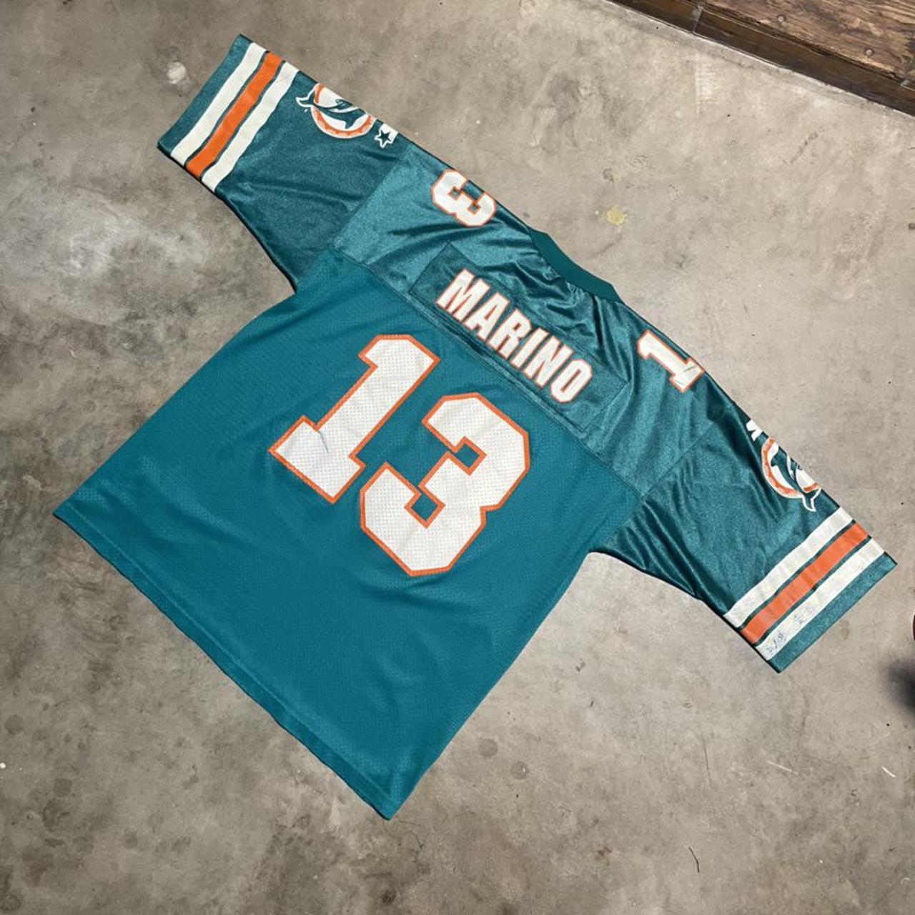 DAN MARINO 13 Miami Dolphins Vintage Football Jersey nfl by 