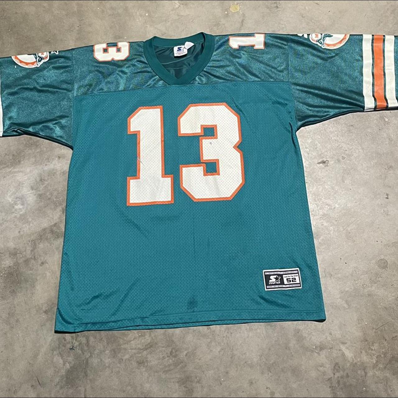 MIAMI DOLPHINS OF THE CENTURY # 13 #39 # 66 # 12 FOOTBALL JERSEY