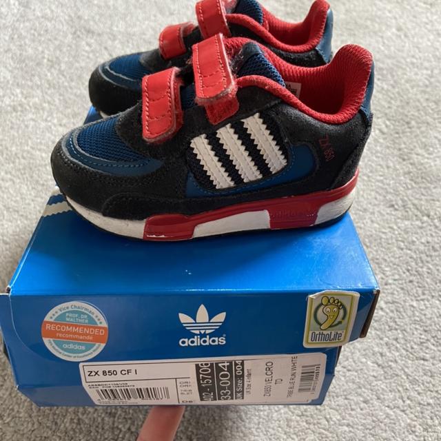 Adidas zx 850 (infant) size 4 Used but very good - Depop