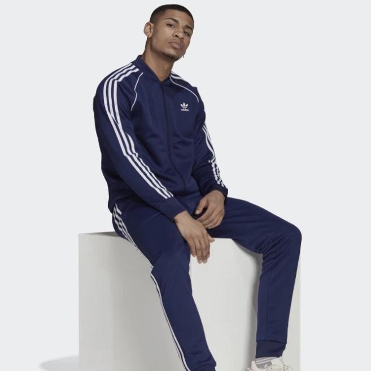 navy blue sst tracksuit