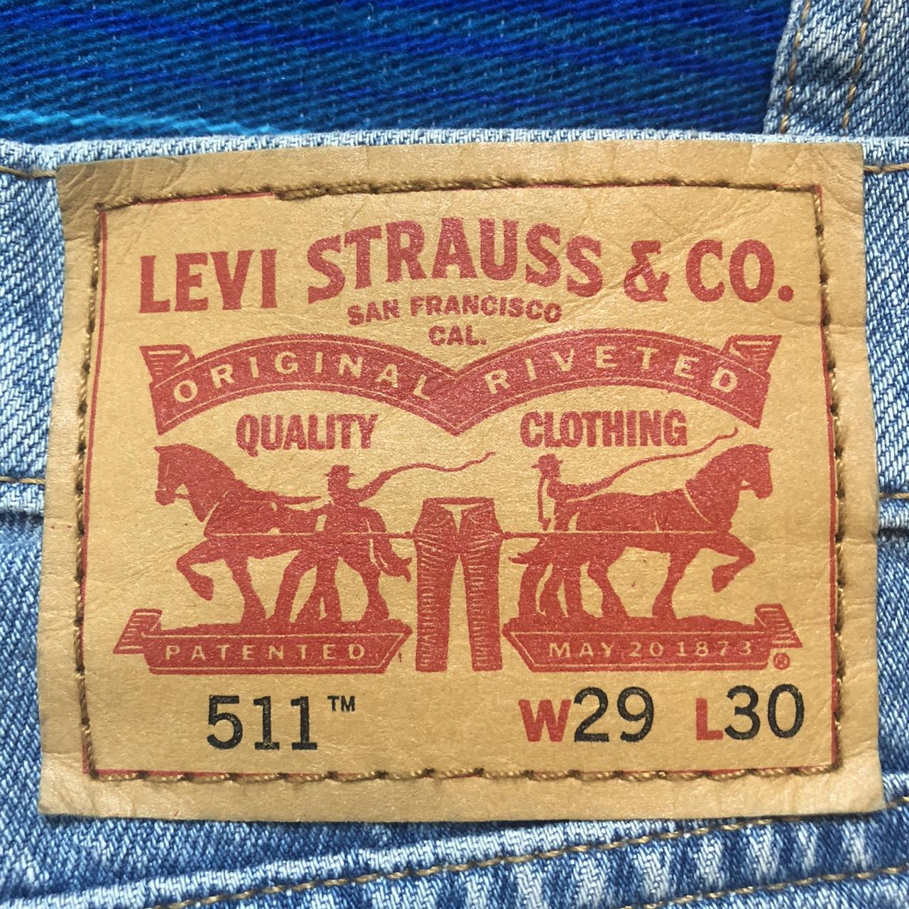 💎Levi’s 511 light washed ripped jeans💎these came... - Depop