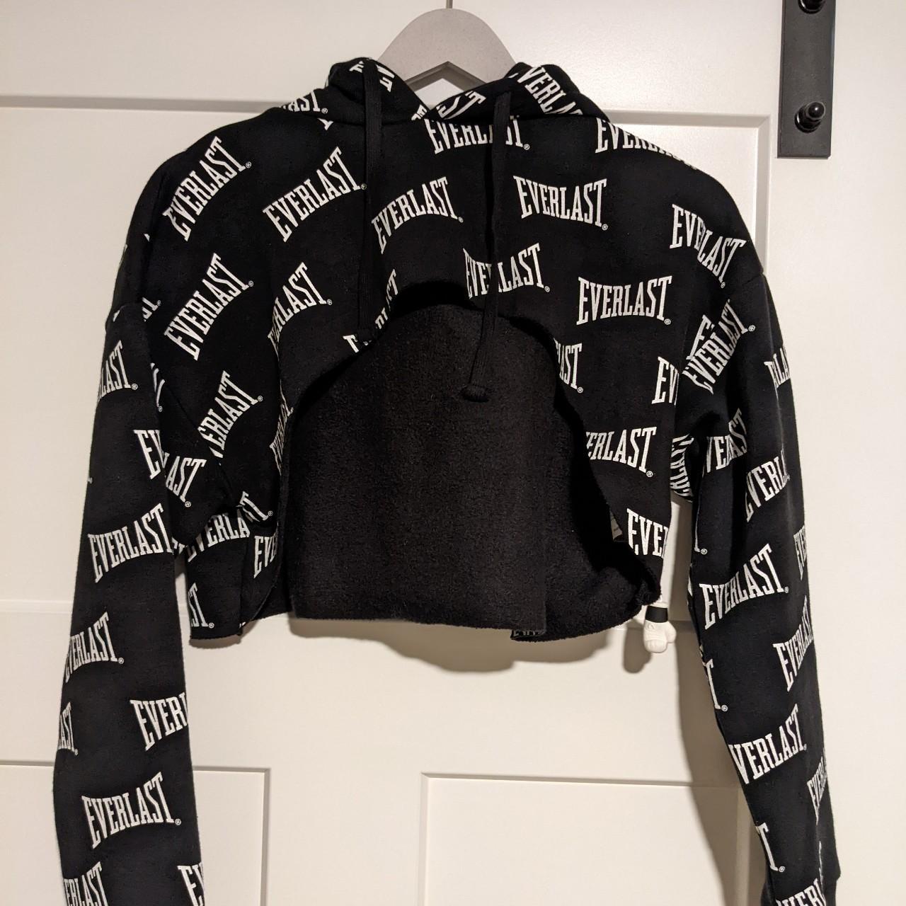 EVERLAST ULTRA CROPPED HOODIE women's size small... Depop