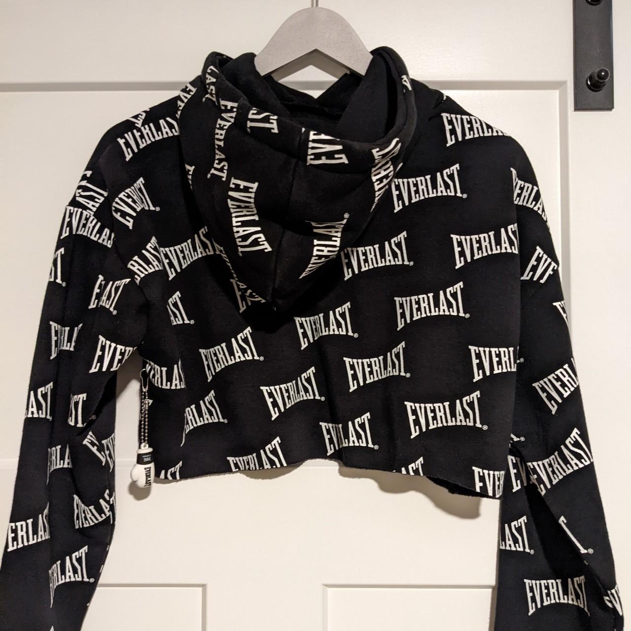 EVERLAST ULTRA CROPPED HOODIE women's size small... Depop