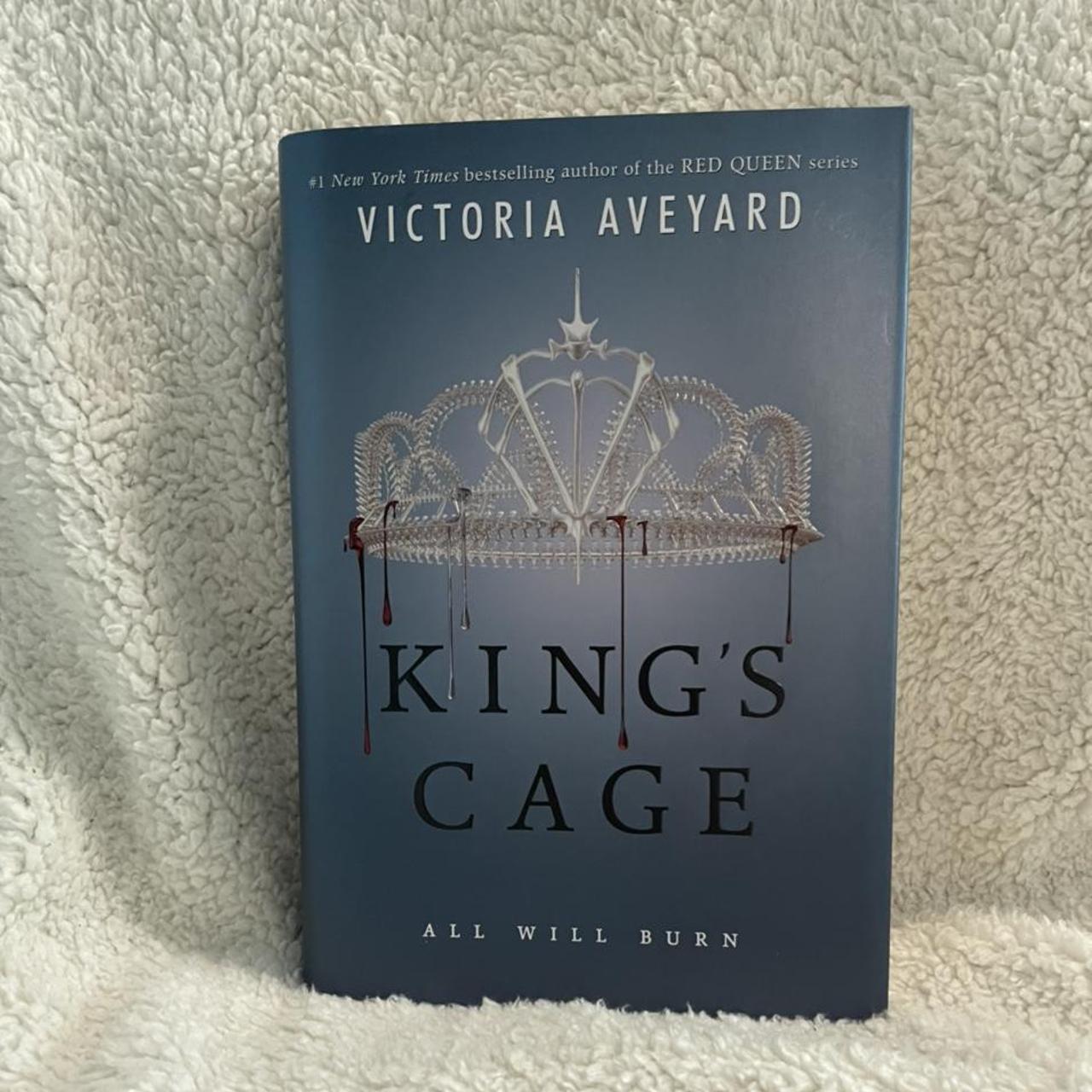 King’s Cage by Victoria Aveyard. Third book in the... Depop