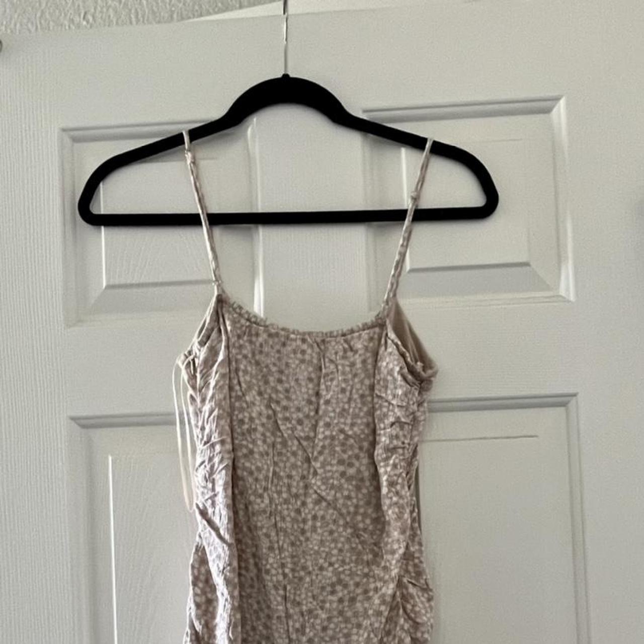 Isabelles cabinet loop-tie dress in neutral... - Depop