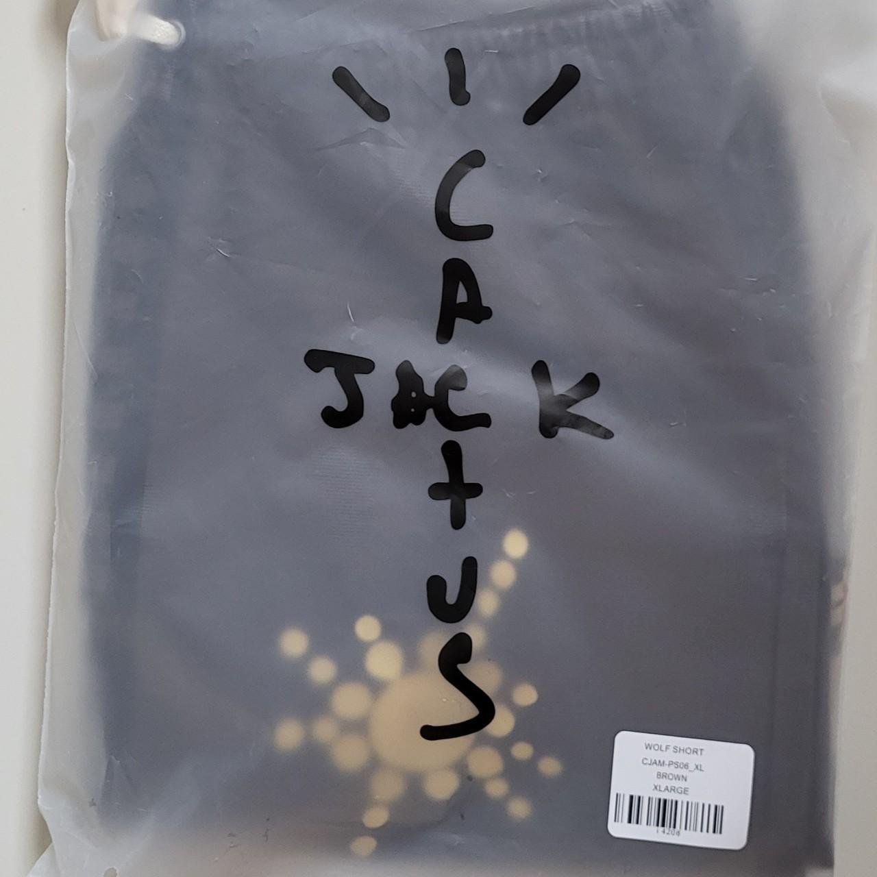値段交渉Travis Scott Cactus Jack Wolf T-shirt Tシャツ/カットソー(半袖/袖なし)