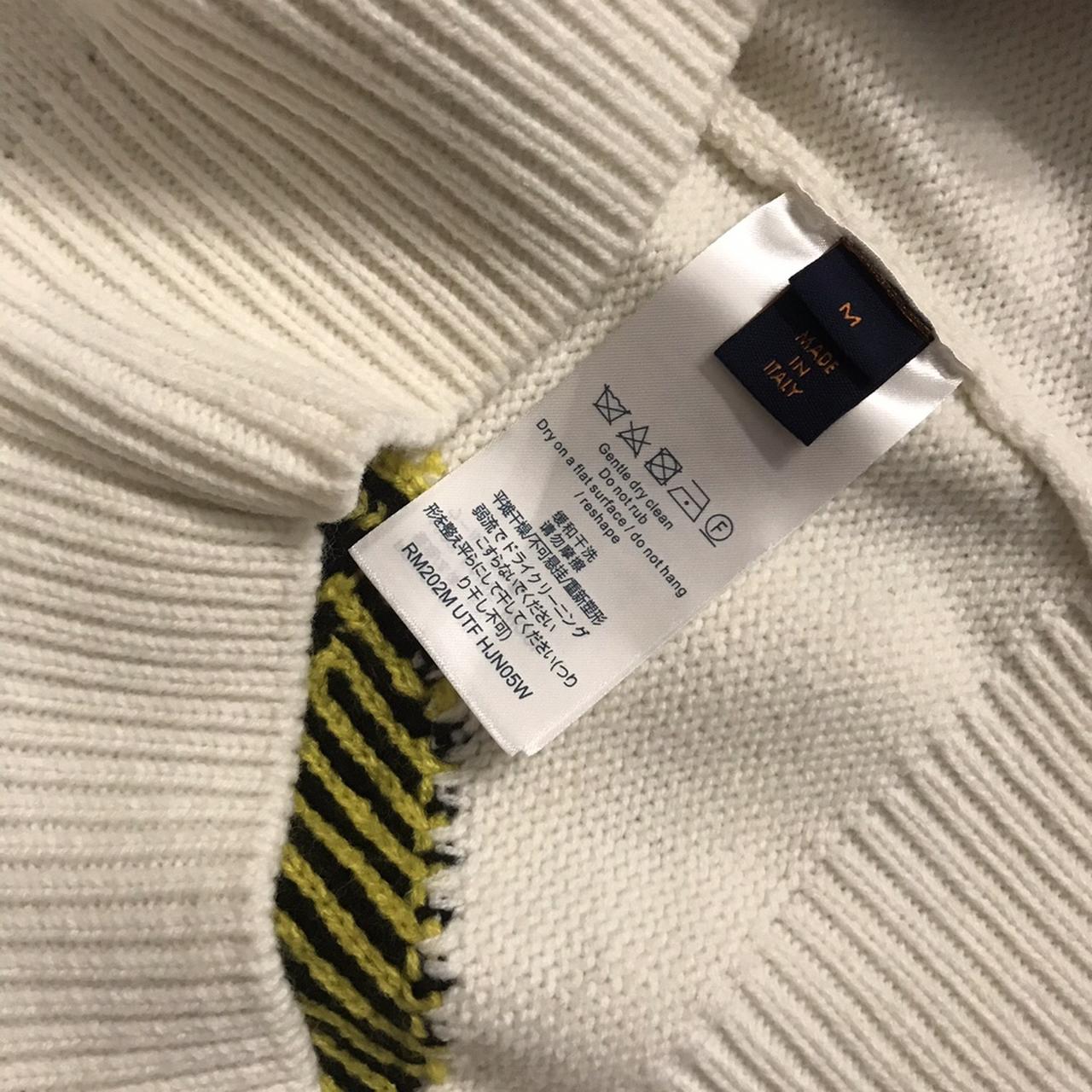 Handmade Louis Vuitton embroidered sweatshirt Got - Depop