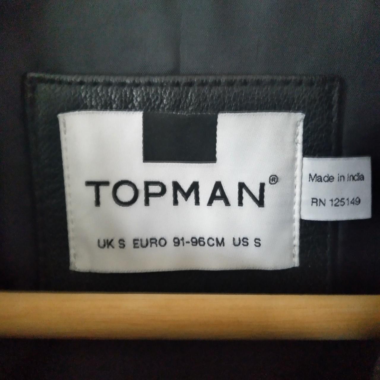 Men's genuine leather jacket, Size small, Never been... Depop