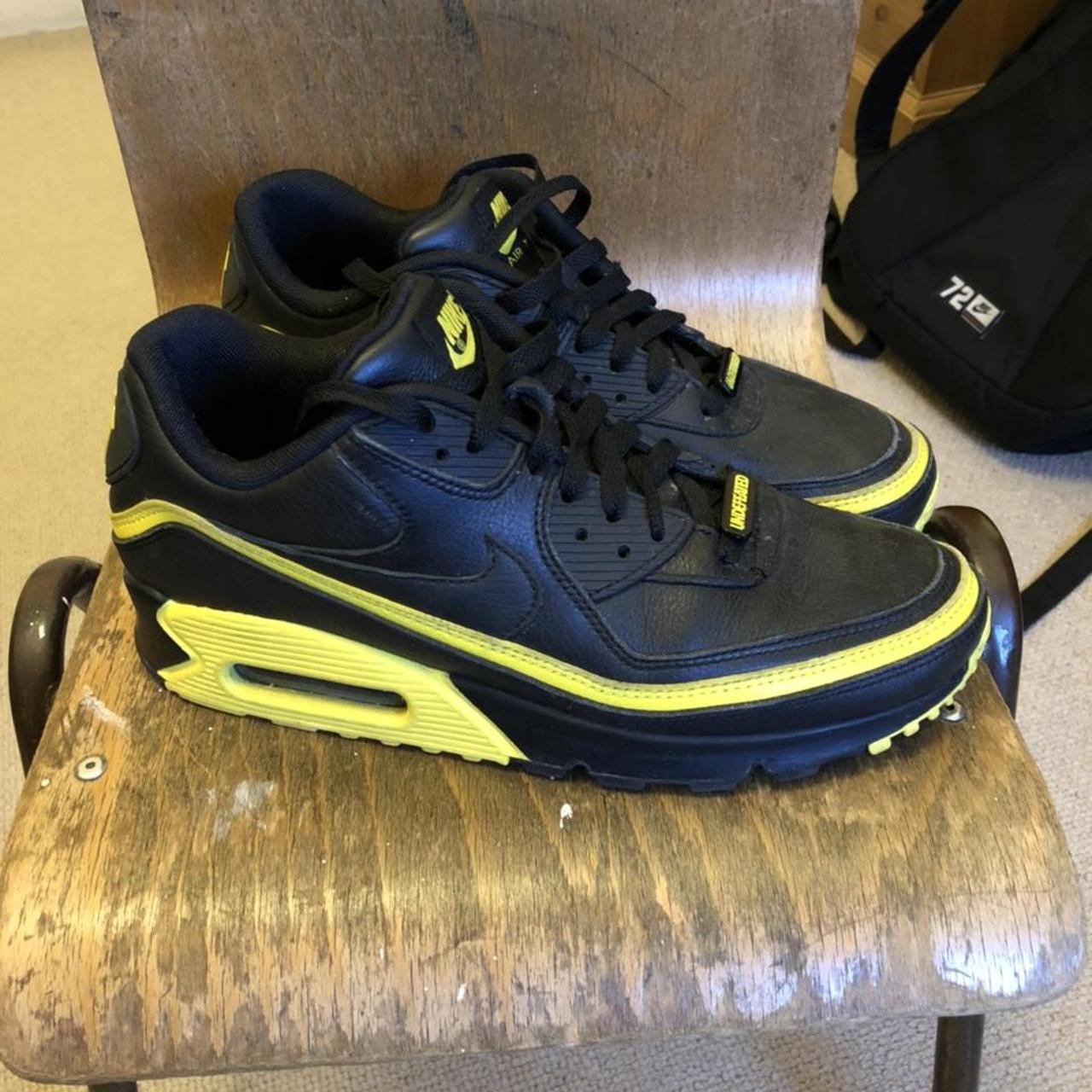 Nike Air Max 90 Undefeated Black and... - Depop