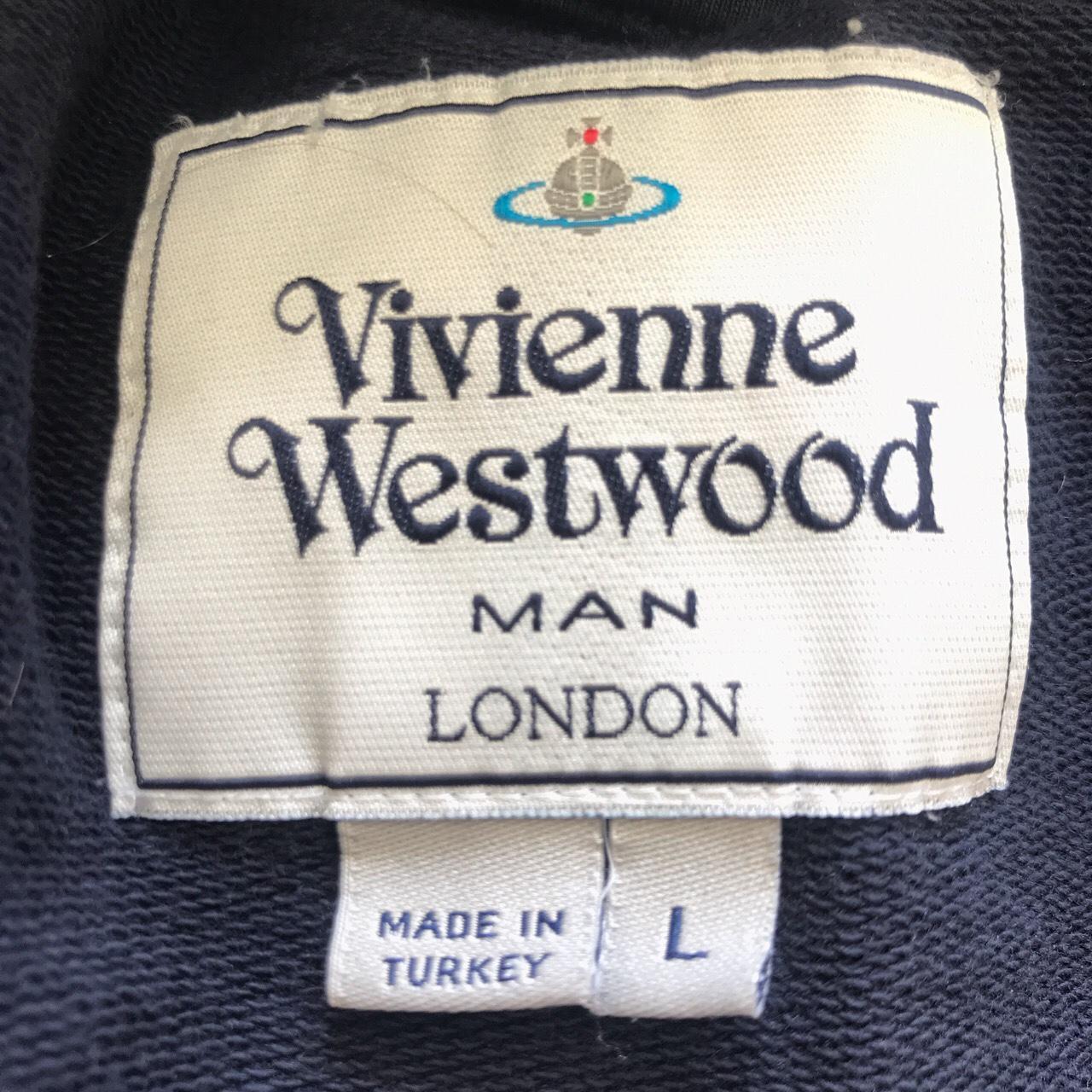 •RARE VIVIENNE WESTWOOD ZIP-UP •SIZE MENS LARGE FITS... - Depop