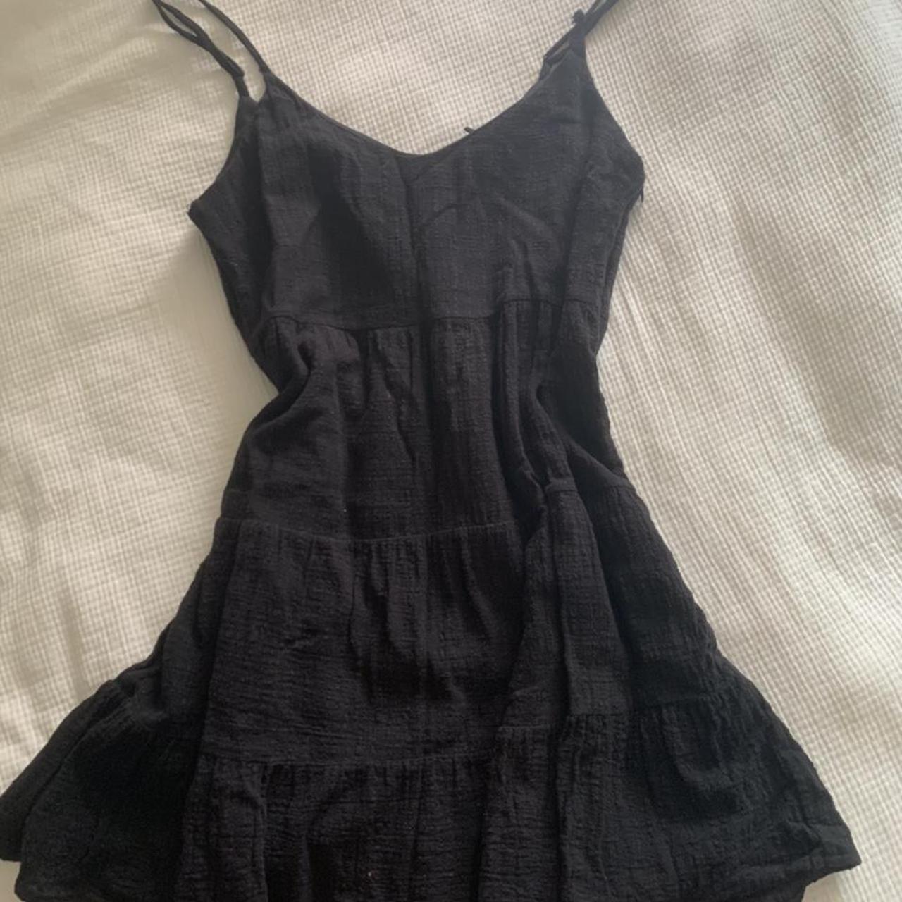 black summer dress from universal perfect for summer... - Depop